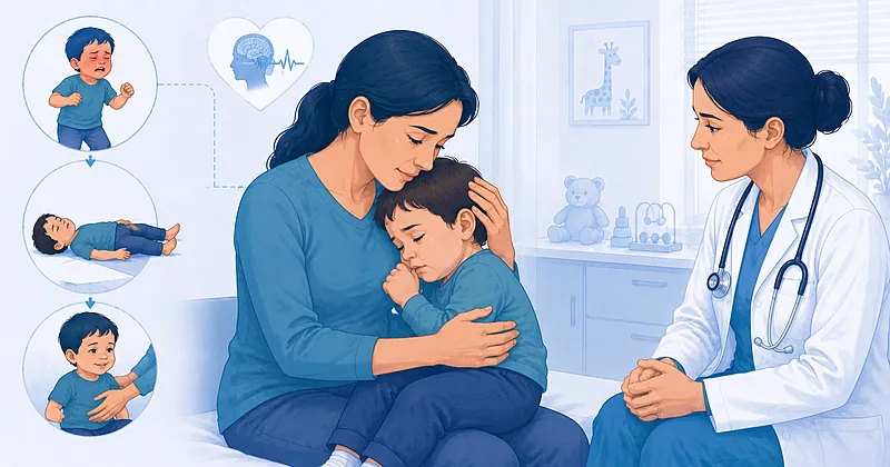 Clinical approach to breath-holding spells in children showing cyanotic and pallid types with parental reassurance and iron therapy