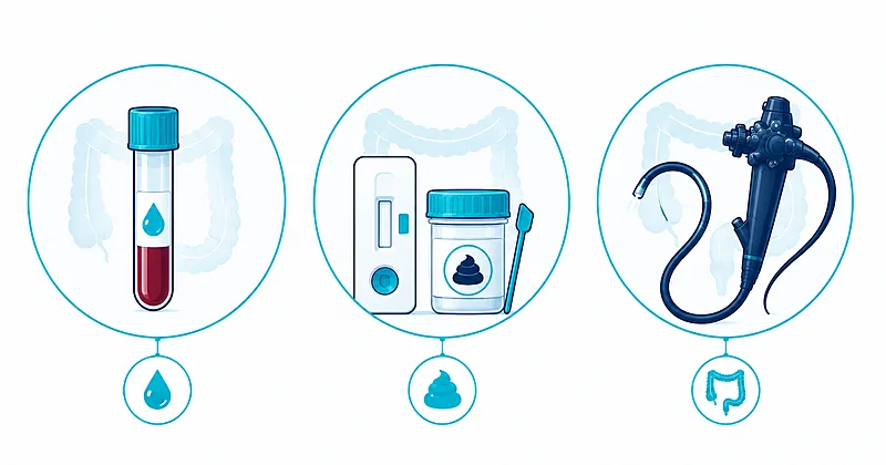 Colorectal cancer screening options compared: blood test, FIT, and colonoscopy for average-risk adults