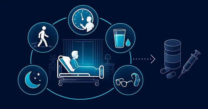 Delirium prevention approaches compared: multicomponent hospital care versus medications