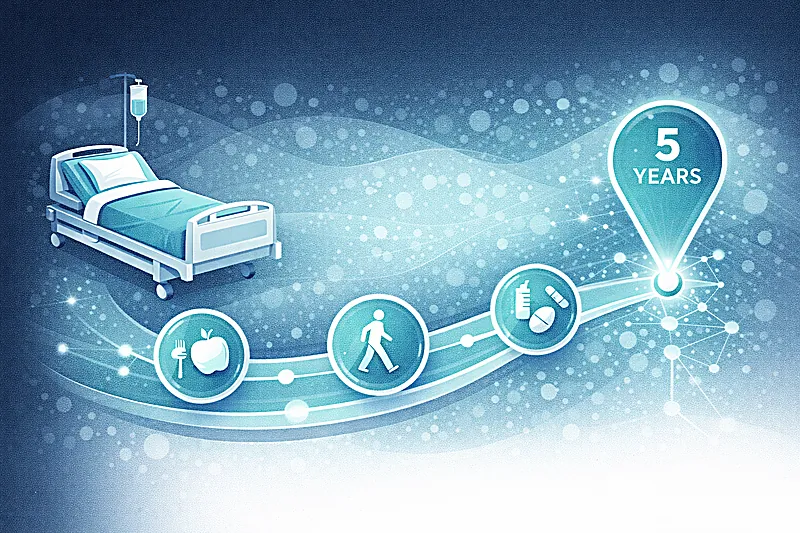 ERAS in colorectal surgery long-term outcomes evidence synthesis illustration