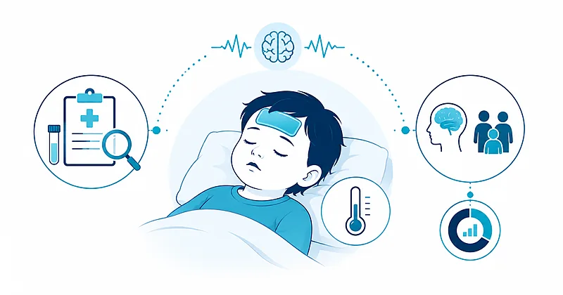 Febrile seizures evaluation and recurrence risk overview in young children