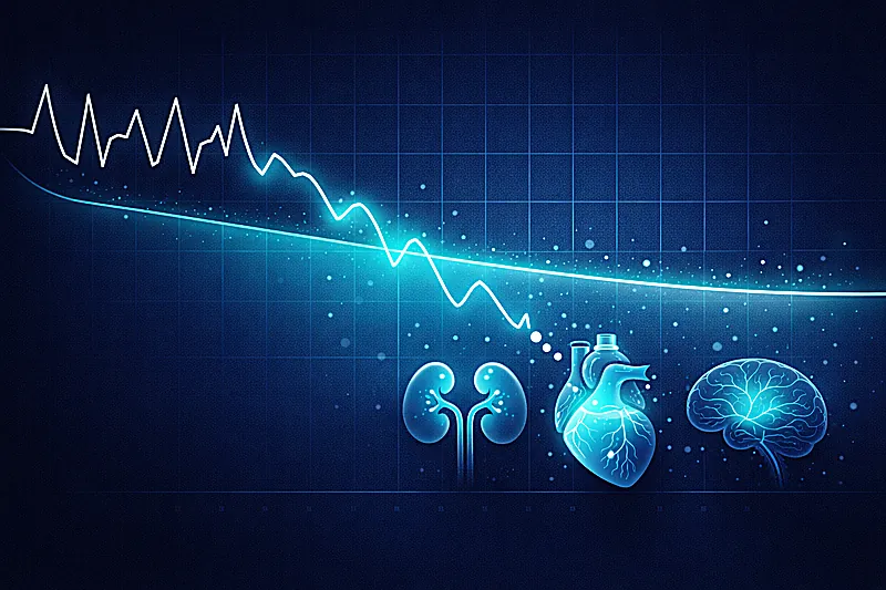 Intraoperative hypotension and organ injury MAP threshold evidence synthesis