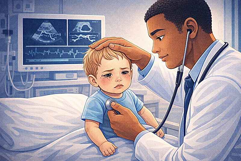 Kawasaki disease case febrile toddler clinical assessment in pediatric ward