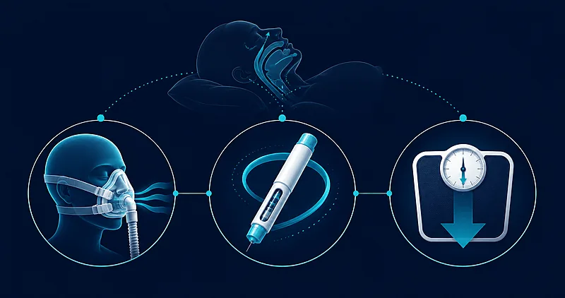 Comparison of three obstructive sleep apnea treatment approaches: CPAP airway splinting, incretin weight-loss therapy, and behavioural weight loss