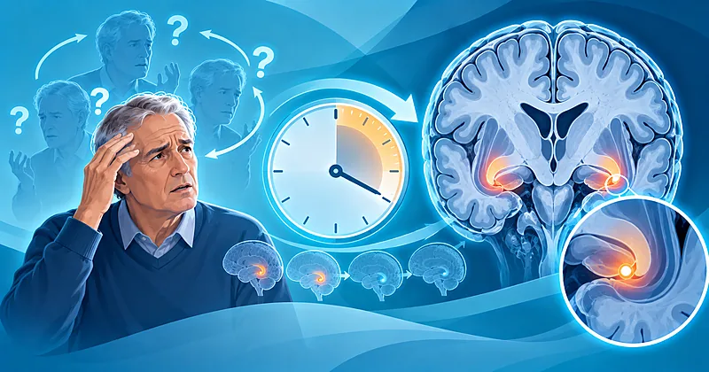 Transient global amnesia assessment of an older adult with repetitive questioning, alongside hippocampal diffusion-weighted MRI findings