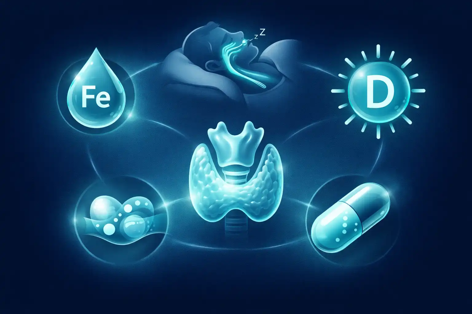 Under-recognised causes of fatigue in adults including iron deficiency and sleep apnea