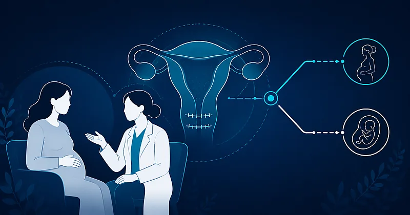VBAC two cesareans clinical evidence review showing success rates uterine rupture risk and counseling considerations